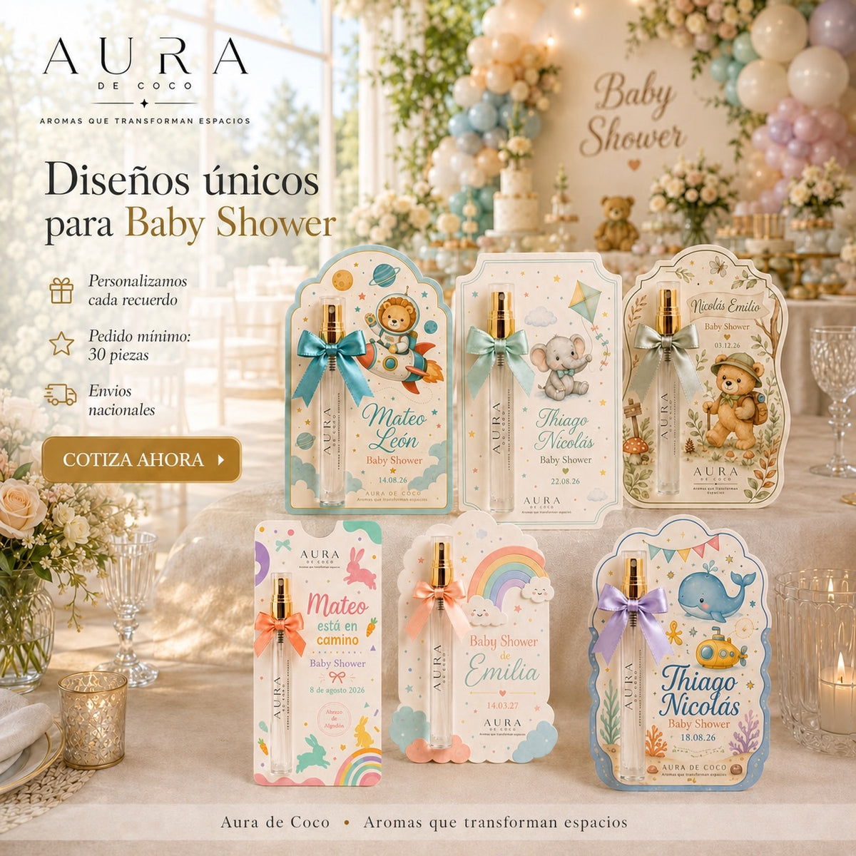 First Impression — presentación del perfume de interiores