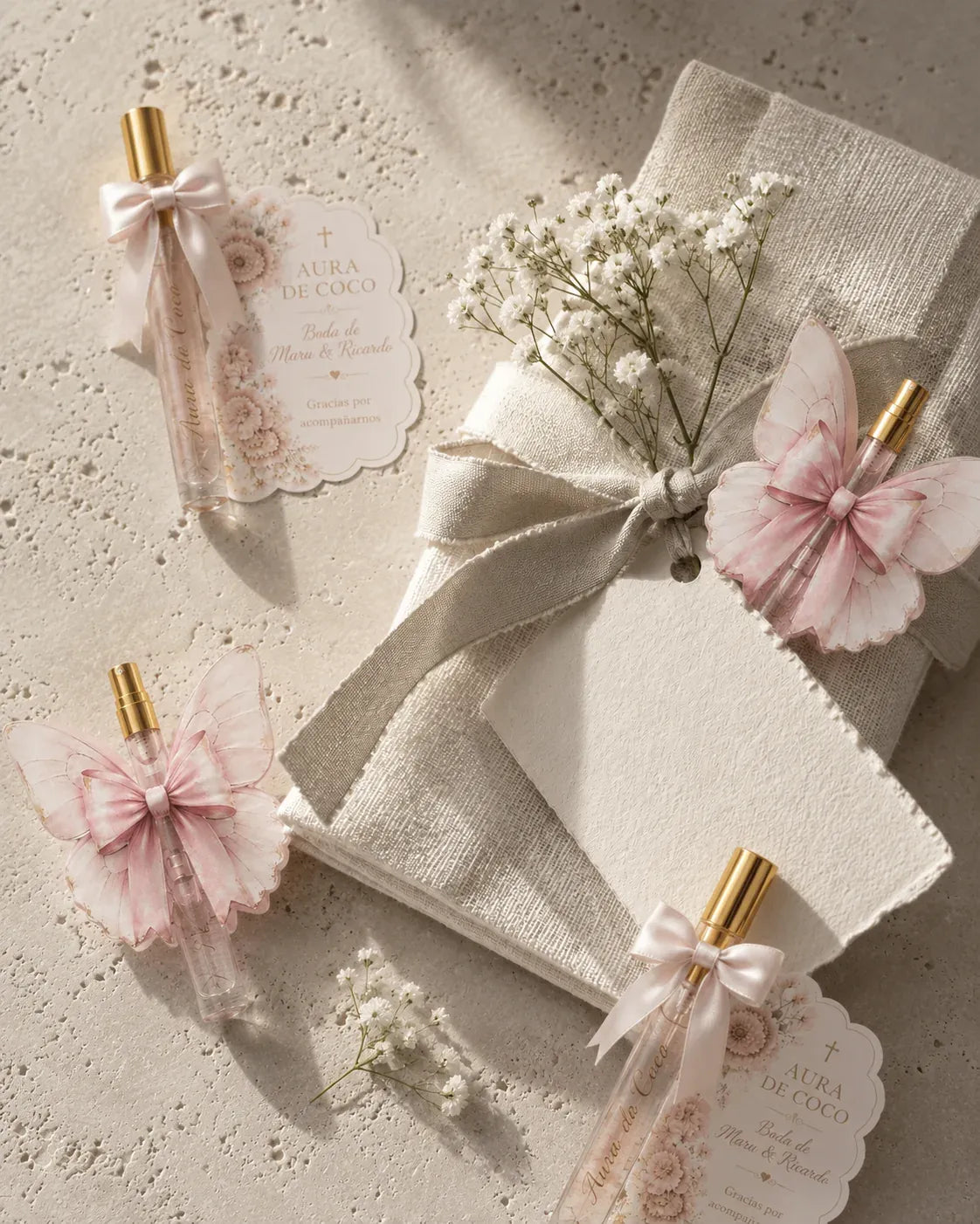 Recuerdo aromático de 10 ml para evento